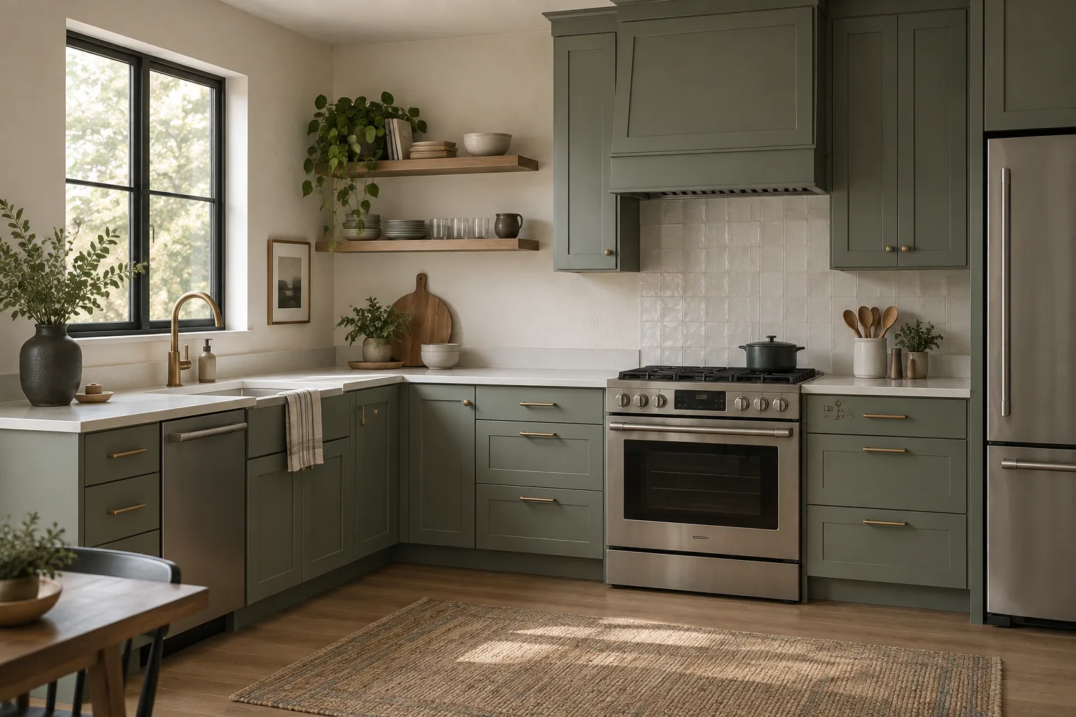 Illustrative cabinetry design concept